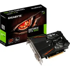 Placa de Vídeo Gigabyte NVIDIA GeForce GTX 1050 D5 2G GV-N1050D5-2GD - R$569,25