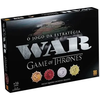 Jogo de Tabuleiro War Game Of Thones Grow