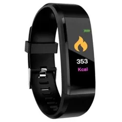 ID115 Plus 0.96 inch Smart Bracelet - Black	2 R$25