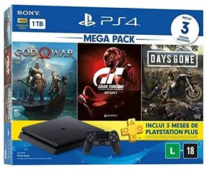 [Reembalado] Playstation 4 Slim 1TB | R$1944