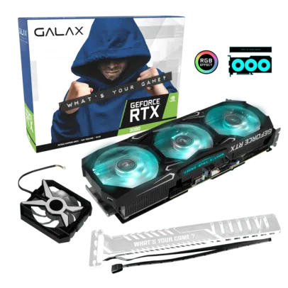 Placa de Video GALAX GeForce RTX 3080 SG (1-Click OC) LHR 10GB GDDR6X 320-bit 