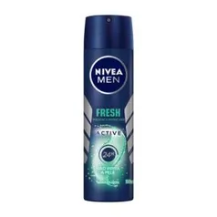 [R$3,33 a unidade] 5x Desodorante Nivea Aerosol Fresh Active Masculino 150ml