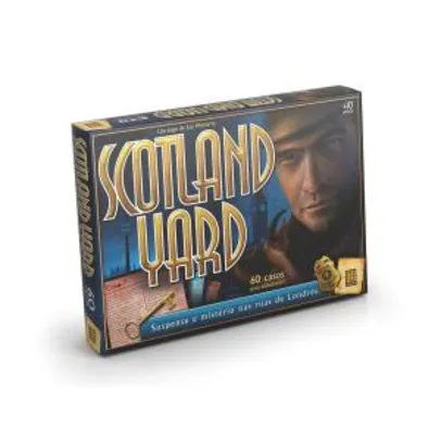 Grow - Scotland Yard Jogo de Tabuleiro, Multicor, (Grow 1730) | R$90