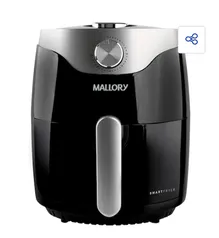 Fritadeira Elétrica Sem Óleo Air Fryer Mallory Smart Fryer 3L - Preta/