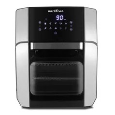 Fritadeira Elétrica Air Fryer 12L Britânia Oven BFR2100P Preta 127V