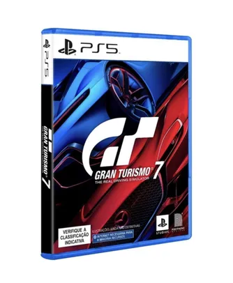 (AME 141,16) Jogo Gran Turismo 7 - PS5