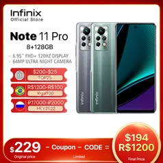 Smartphone INFINIX NOT 11 8GB RAM - 128GB ROM