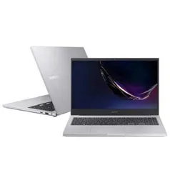 Notebook Samsung Book E40, Full HD, Intel® Core™ i3 10110U, 4GB, 256GB SSD, Tela de 15,6", Prata - NP550XCJ-KS1BR