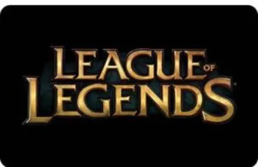 R$5 gift card de R$20,00 Riot League of Legends