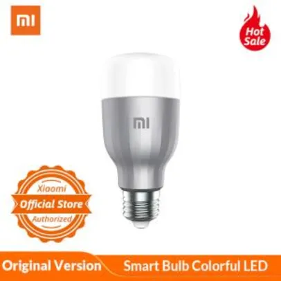 Lampada inteligente Xiaomi Yeelight LED Smart Bulb | R$78