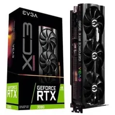 Placa de Vídeo EVGA NVIDIA GeForce RTX 3080, 10GB, GDDR6X - 10G-P5-3885-KR