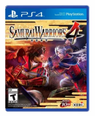 Saindo por R$ 45: Samurai Warriors 4 - PS4 - R$ 44,99 | Pelando