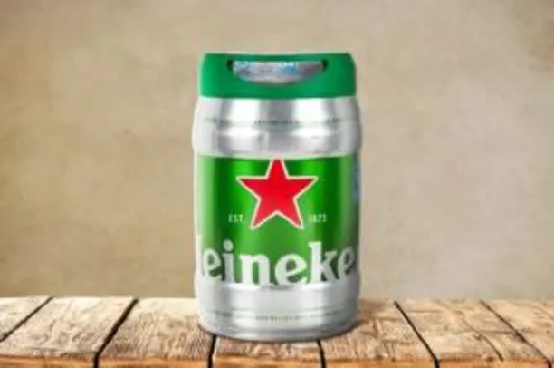 [Mercado Pago/Loja Física] Barril de Heineken 5L - R$ 25 off na Swift