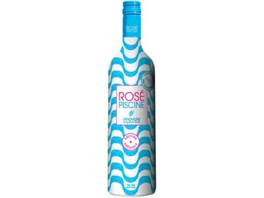 [Cashback + LV4 PG 36,75 CADA] Vinho Demi-Sec Rosé Piscine 750ml