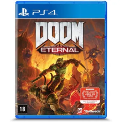 [PS4] Doom Eternal (Americanas e Amazon)