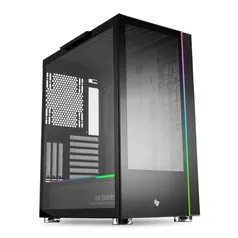 Gabinete Hx600rgb (usbC, GPU vertical, Cable Management)