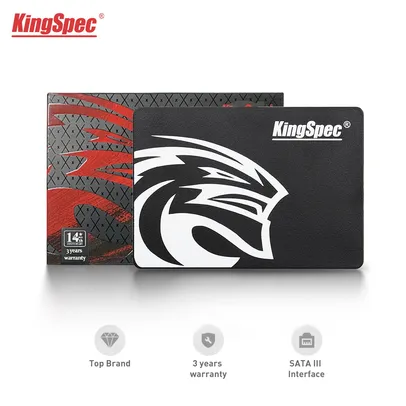 Disco rígido interno KingSpec com Disco SSD HDD 2,5 HDD SSD 120GB HDD SATA para computador e laptop