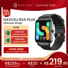 Smartwatch Haylou rs4 plus
