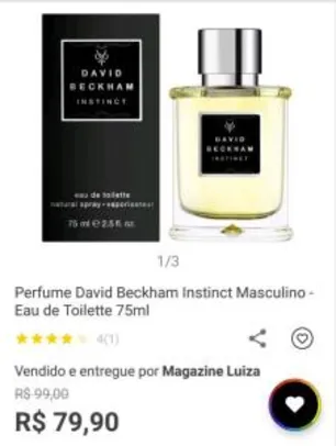 APP/ Perfume David Beckham instinct  - Eau de toilette 75ml