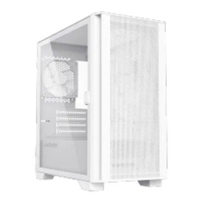 Gabinete Gamer Montech AIR 100 Lite, Mid Tower, White,  mATX, 2 Fans, Vidro Temperado