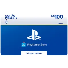 [Via recarga Pay/Primeira Compra ] Gift Card Digital Sony PlayStation Store R$ 100