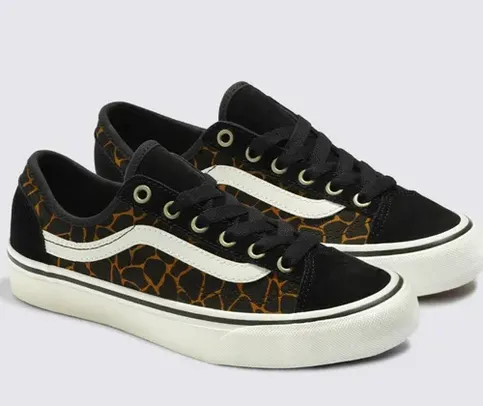 Tênis Old Skool Sf Vr3 Giraffe Brown Black