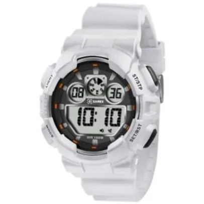 (Visa chekcout) Relógio Masculino Digital X Games XMPPD342-BXBX - Branco - R$30