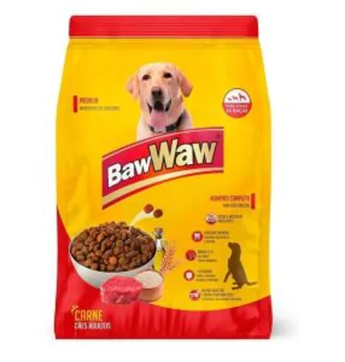 [RECORRÊNCIA] Ração Baw Waw para cães sabor Carne 1kg