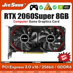 RTX 2060 SUPER 8gb Jieshuo novo