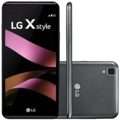 Smartphone LG X Style 4G K200DSF Desbloqueado Titânio por R$ 490