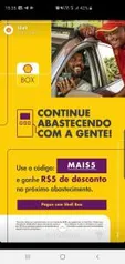 [SHELLBOX] R$5,00 OFF no abastecimento (min de R$25)