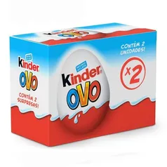 [Leve 2/Com Dinheiro de Volta R$ 1,98] Kinder Ovo Azul 2 unidades - 40g