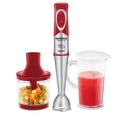 Hand Mixer Mondial Premium Red M10 Vermelho 500W | R$140