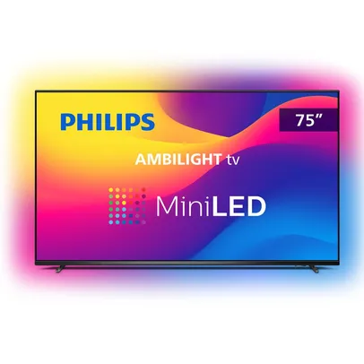 Smart TV 75'' Ambilight 4K 75PML9507 Android Miniled