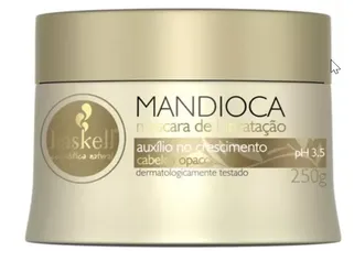 Máscara para Cabelo Hidratante Haskell Mandioca - Auxílio no Crescimento 250g