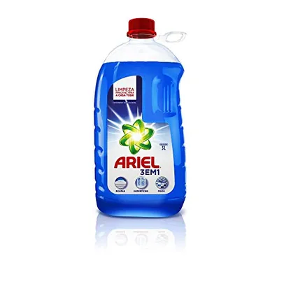 [Leve 10] Detergente Líquido Ariel Multiusos 3Em1 3L, Ariel | R$ 156