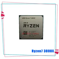 Amd Ryzen 7 3800x R7 3800x 3.9 Ghz Oito-núcleo Dezesseis-thread Processador Cpu 7nm L3 =