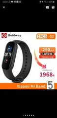 XIAOMI Mi Band 5 CN/EN | R$175