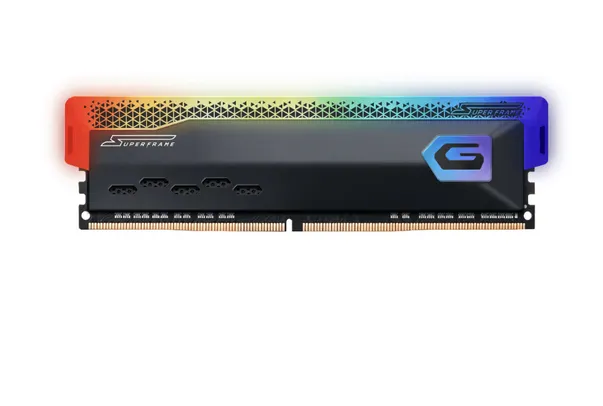 Memória DDR4 SuperFrame RGB, 8GB, 3200MHz, Gray, SFGAOSG48GB3200C22BSC