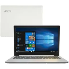 Notebook Ideapad 330 8ª Intel Core I5 4GB 1TB W10 15.6" HD Branco - Lenovo por R$ 1782