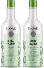 [Prime] Kit Shampoo e Condicionador 1 Litro Inoar Herbal | R$33