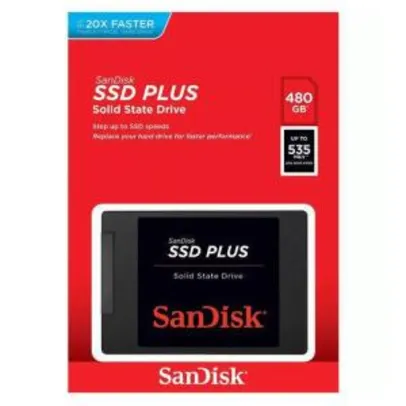 [R$236 com AME] SSD Sandisk 480gb G26 535mb/s | R$250