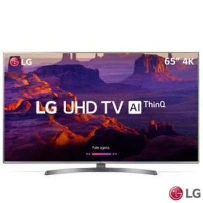 Smart TV 4K LG LED 65" 65UK7500 IPS HDR Ativo - R$ 4963