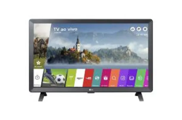 Monitor Smart TV LED 24" LG 24TL520S HD | R$590