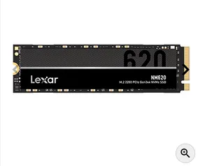 SSD Lexar NM620 , 2TB, M.2 2280, PCIe NVMe, Leitura 3500 MB/s, Gravacao 3000 MB/s, LNM620X002T-RNNNU