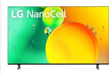 [AME SC R$ 2071] Smart TV 50" LG 4K NanoCell 50NANO75