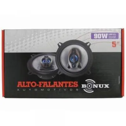 Par de Alto Falante Triaxial 5 Polegadas Bonux Sound