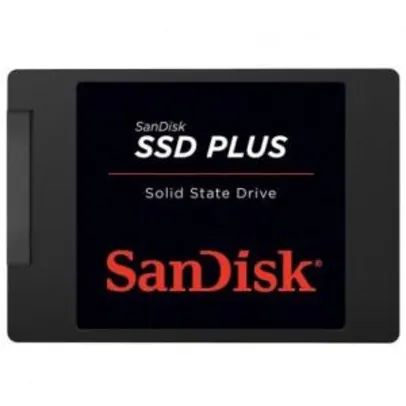 SSD Sandisk Plus 2.5" 240GB SATA III 6GB/s SDSSDA-240G - R$331,55