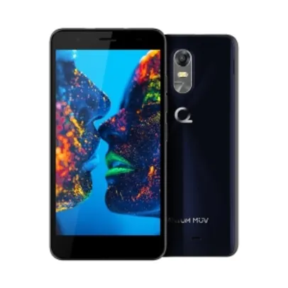 [eletrum] - Smartphone Quantum MÜV 16GB Azul 4G - R$809