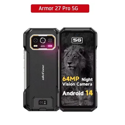 Smartphone Ulefone Armor 27 Pro 5G - 24GB+256GB | 10600mAh 